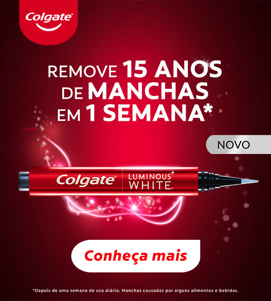 Descubra aqui a Caneta clareadora dental Colgate Luminous White